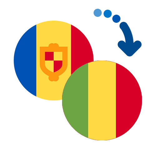 Wie kann man online Geld von Andorra nach Mali senden?