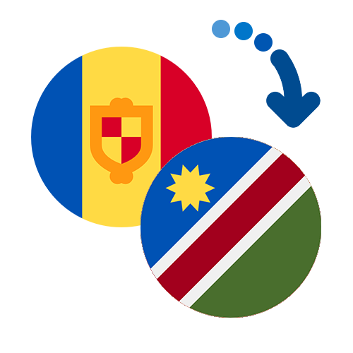 How to send money from Andorra to Namibia