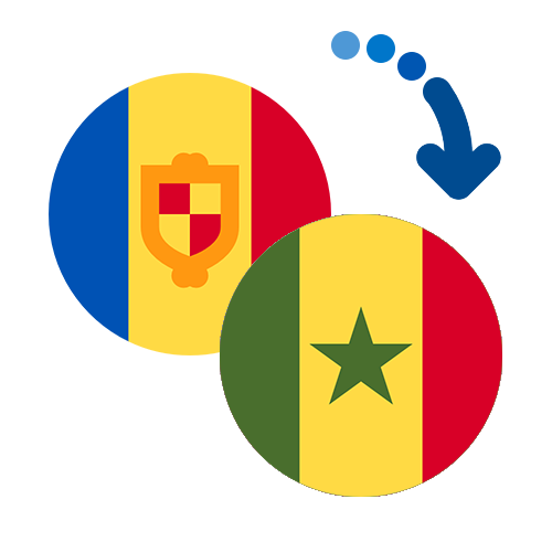 ¿Cómo mandar dinero de Andorra a Senegal?