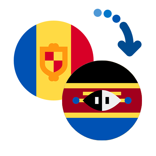 Wie kann man online Geld von Andorra nach Swasiland senden?