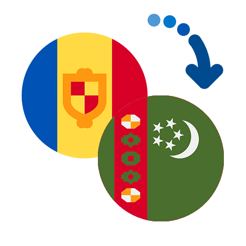 How to send money from Andorra to Turkmenistan