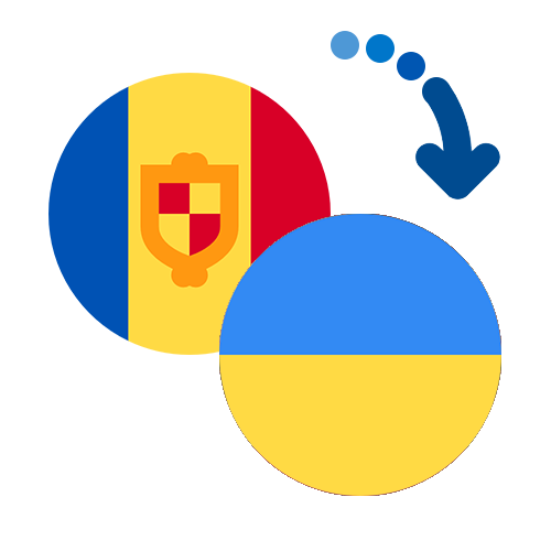 Wie kann man online Geld von Andorra in die Ukraine senden?