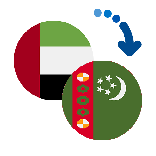 ¿Cómo mandar dinero de los Emiratos Árabes Unidos a Turkmenistán?