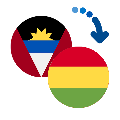 ¿Cómo mandar dinero de Antigua y Barbuda a Bolivia?