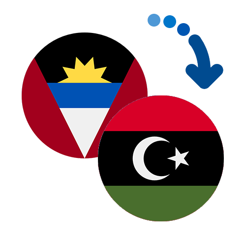 Wie kann man online Geld von Antigua und Barbuda nach Libyen senden?
