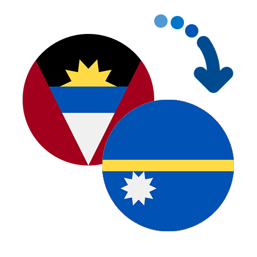 ¿Cómo mandar dinero de Antigua y Barbuda a Nauru?