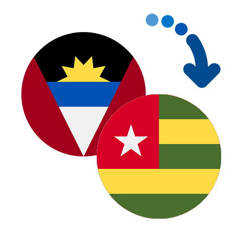 ¿Cómo mandar dinero de Antigua y Barbuda a Togo?