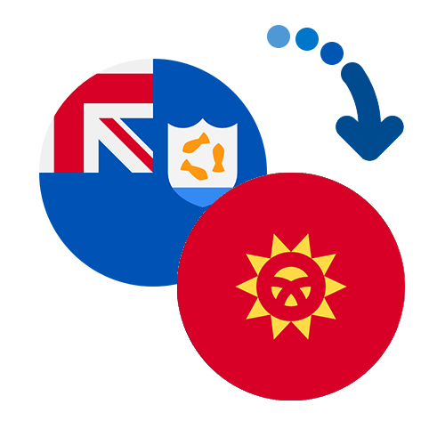 How to send money from Anguilla to Kyrgyzstan