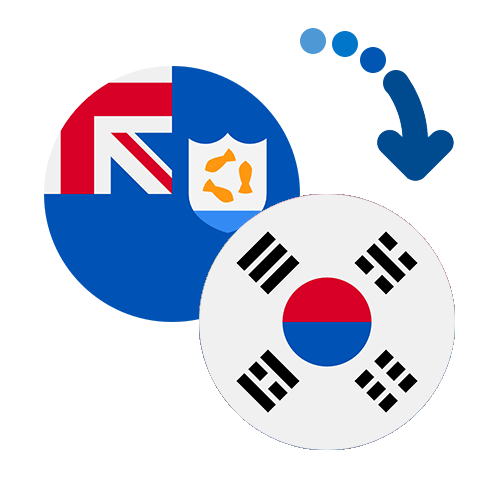 How to send money from Anguilla to South Korea