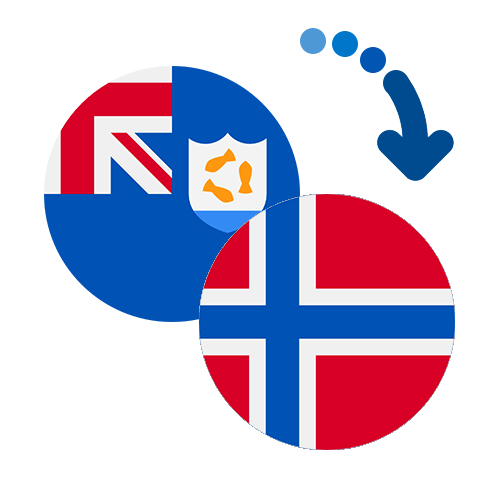 ¿Cómo mandar dinero de Anguila a Noruega?