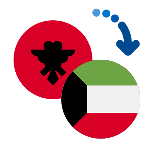 Jak wysłać pieniądze z Albanii do Kuwejtu online?