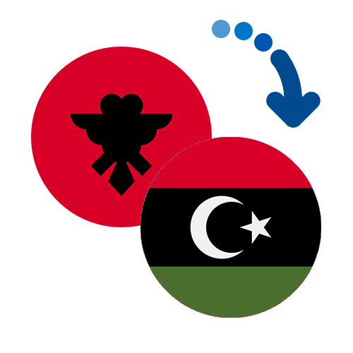How to send money from Albania to Libya