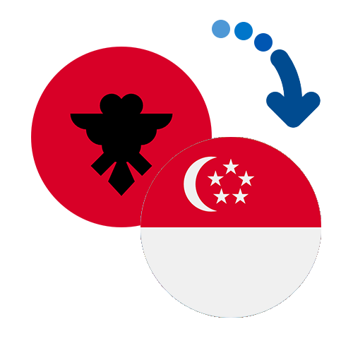 Как перевести деньги из Албании в Сингапур