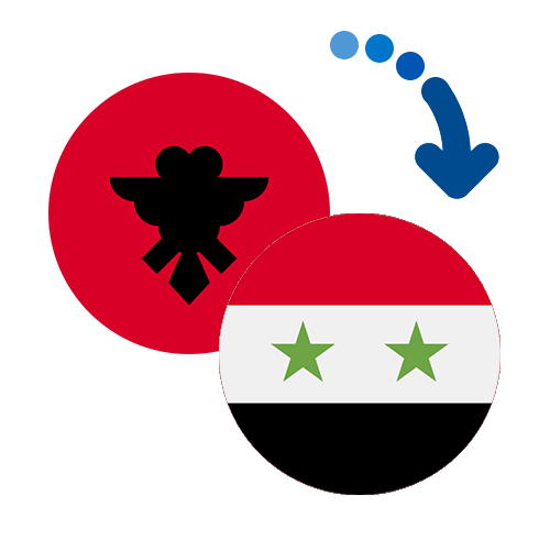 How to send money from Albania to the Syrian Arab Republic