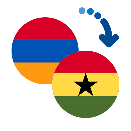 ¿Cómo mandar dinero de Armenia a Ghana?