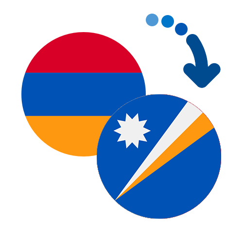 ¿Cómo mandar dinero de Armenia a las Islas Marshall?