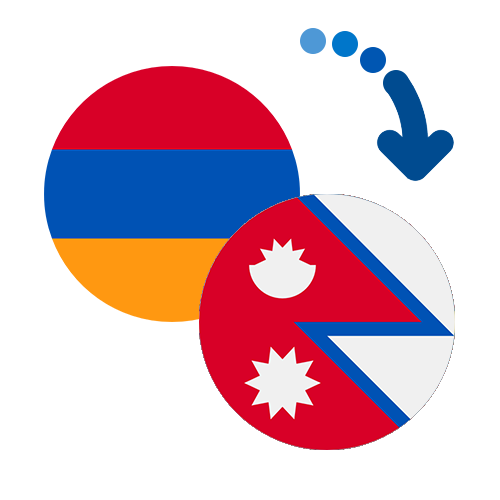 Wie kann man online Geld von Armenien nach Nepal senden?