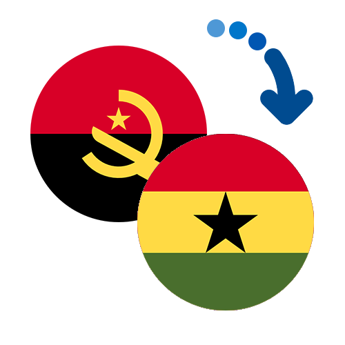 Wie kann man online Geld von Angola nach Ghana senden?