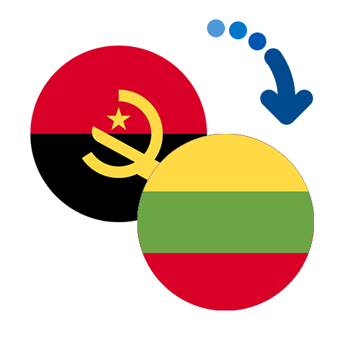 ¿Cómo mandar dinero de Angola a Lituania?