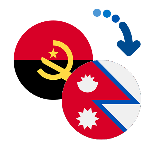 ¿Cómo mandar dinero de Angola a Nepal?