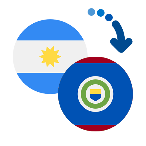 How to send money from Argentina to Belize