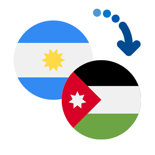 How to send money from Argentina to Jordan