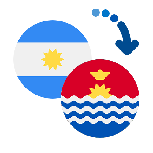 ¿Cómo mandar dinero de Argentina a Kiribati?