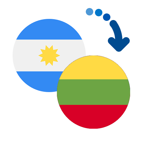 How to send money from Argentina to Lithuania