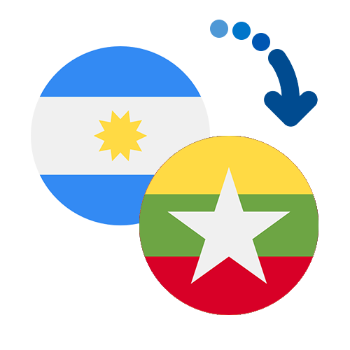 ¿Cómo mandar dinero de Argentina a Myanmar?