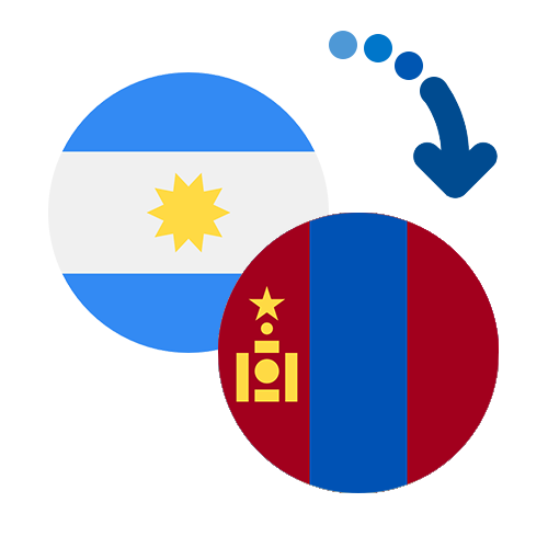¿Cómo mandar dinero de Argentina a Mongolia?