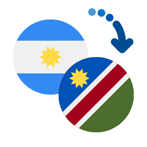 How to send money from Argentina to Namibia