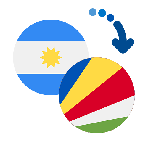 Wie kann man online Geld von Argentinien auf die Seychellen senden?