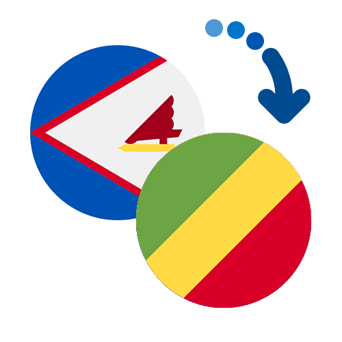 Jak wysłać pieniądze z Samoa Amerykańskiego do Kongo online?
