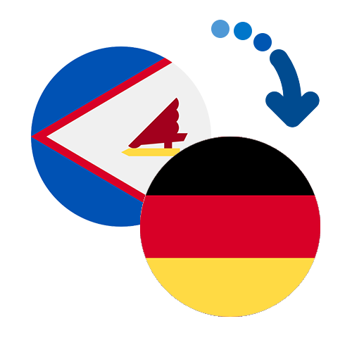 Wie kann man online Geld von Amerikanisch-Samoa nach Deutschland senden?