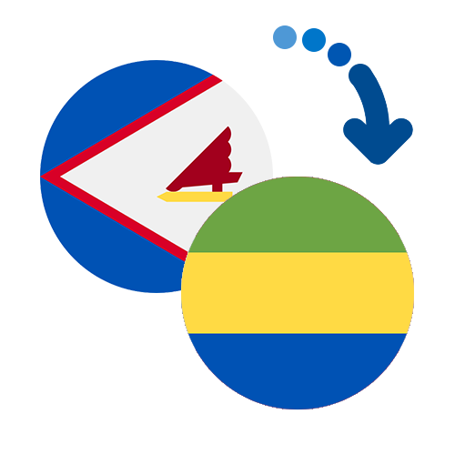 Jak wysłać pieniądze z Samoa Amerykańskiego do Gabonu online?