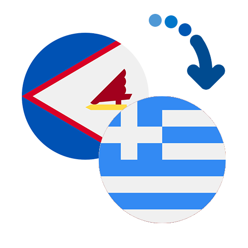 Jak wysłać pieniądze z Samoa Amerykańskiego do Grecji online?