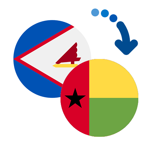 How to send money from American Samoa to Guinea-Bissau