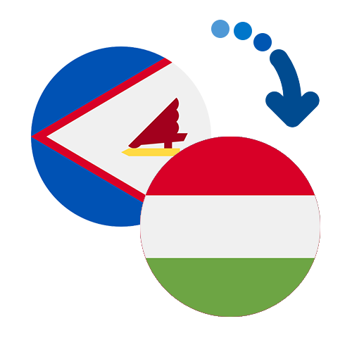Jak wysłać pieniądze z Samoa Amerykańskiego na Węgry online?