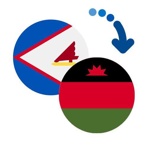 Wie kann man online Geld von Amerikanisch-Samoa nach Malawi senden?