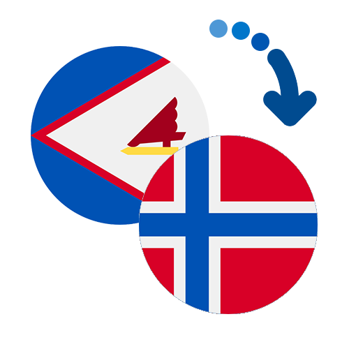 Как перевести деньги из Американского Самоа в Норвегию