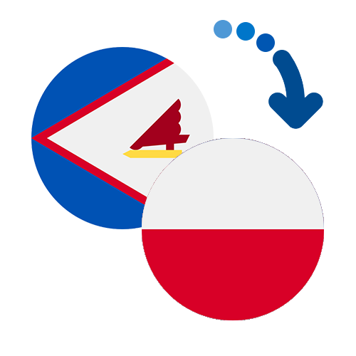 Wie kann man online Geld von Amerikanisch-Samoa nach Polen senden?