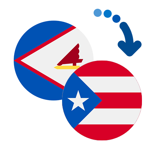 ¿Cómo mandar dinero de Samoa Americana a Puerto Rico?