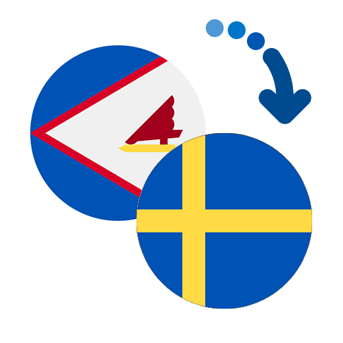 How to send money from American Samoa to Sweden