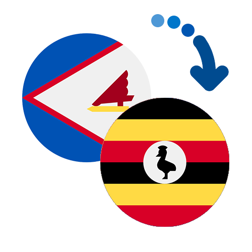 Как перевести деньги из Американского Самоа в Уганду