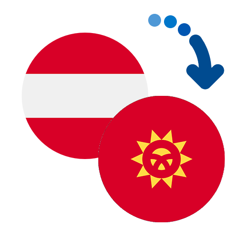 How to send money from Austria to Kyrgyzstan