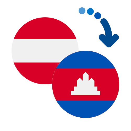 How to send money from Austria to Cambodia