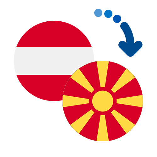 How to send money from Austria to Macedonia