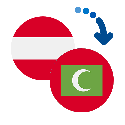 Wie kann man online Geld von Österreich auf die Malediven senden?
