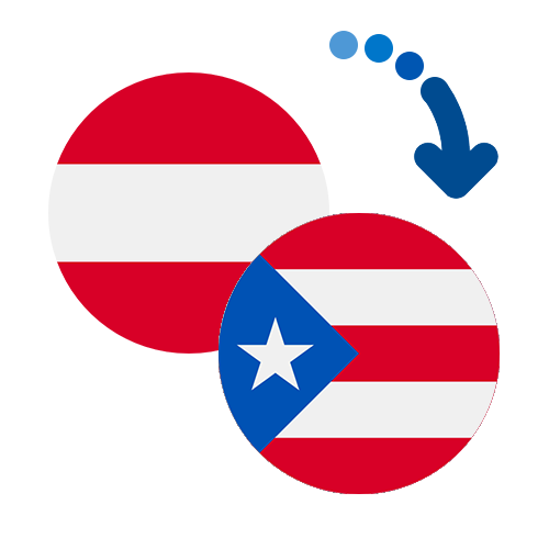 How to send money from Austria to Puerto Rico