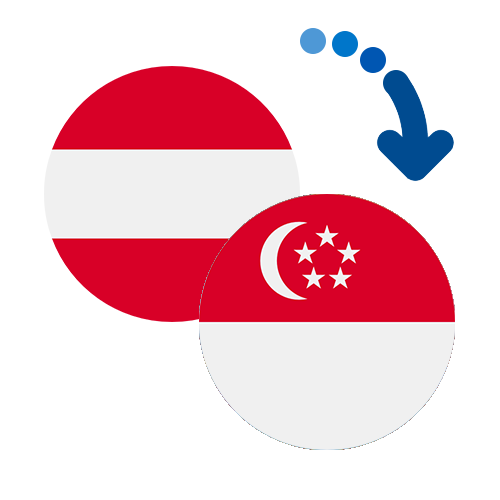 How to send money from Austria to Singapore